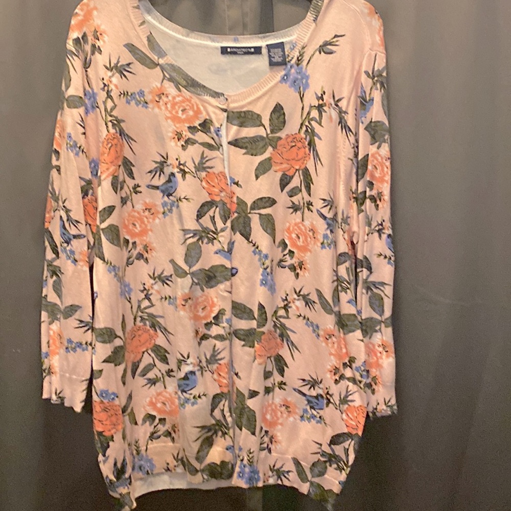 Floral cardigan